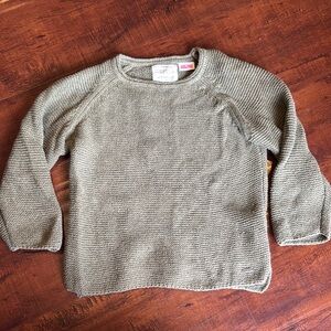 Zara baby Cozy Knit Sweater in Olive